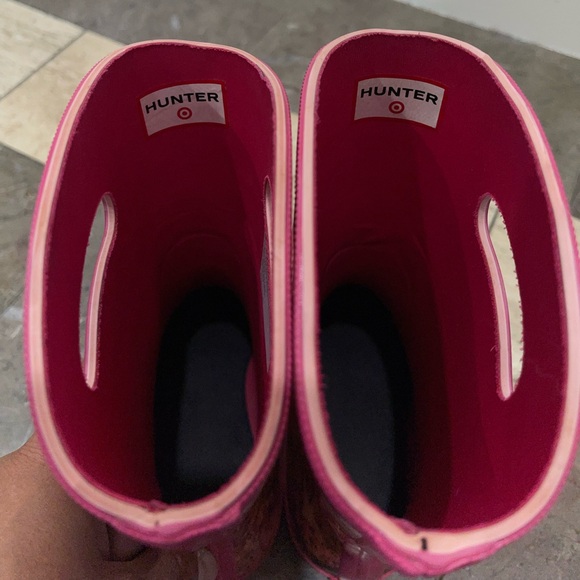 Hunter Kids' Pink Rain Boots - Picture 5 of 7